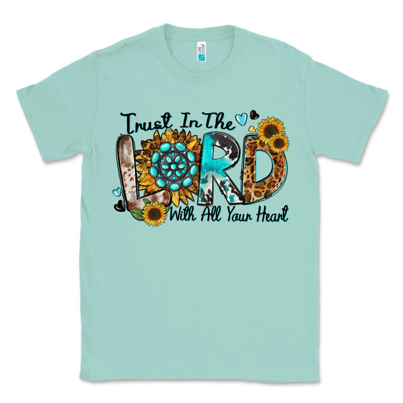 Trust In The Lord With All Your Heart Classic Tee by Zillion Design Studio | Teevron