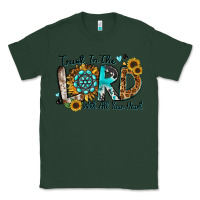 Sports Green trust in the lord with all your heart Classic Tee - Zillion Design Studio