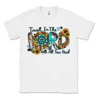 White trust in the lord with all your heart Classic Tee - Zillion Design Studio