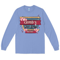 Colony Blue cupid's love lodge Long Sleeve Tee - MaliasSmallBusiness