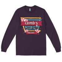 Plum cupid's love lodge Long Sleeve Tee - MaliasSmallBusiness