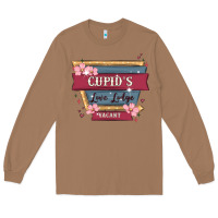 Toasted Coconut cupid's love lodge Long Sleeve Tee - MaliasSmallBusiness