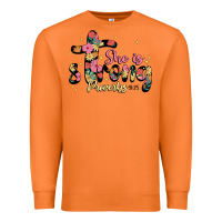 Carrot she is strong proverbs 31 25 Premium Sweatshirt - JahusDesignShop