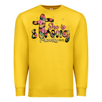 Lemon she is strong proverbs 31 25 Premium Sweatshirt - JahusDesignShop