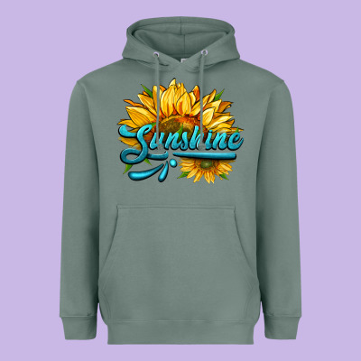 Sunshine Heavyweight Hoodie Designed By Hra Design Shop