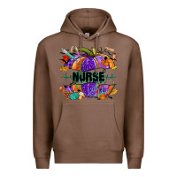Chestnut halloween nurse pumpkin Premium Hoodie - NancyCooperArtShop