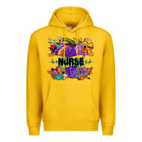 Lemon halloween nurse pumpkin Premium Hoodie - NancyCooperArtShop