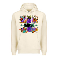 Tofu halloween nurse pumpkin Premium Hoodie - NancyCooperArtShop