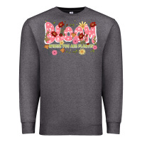 Charcoal Heather bloom where you are planted Premium Sweatshirt - JahusDesignShop