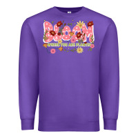Purple bloom where you are planted Premium Sweatshirt - JahusDesignShop