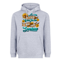 Heather Grey she was a wild flower in love with the sunshine Heavyweight Hoodie - HRA Design Shop