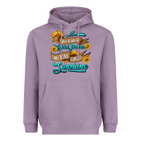 She Was A Wild Flower In Love With The Sunshine Heavyweight Hoodie | Teevron