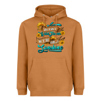 Meerkat she was a wild flower in love with the sunshine Heavyweight Hoodie - HRA Design Shop