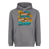 Storm she was a wild flower in love with the sunshine Heavyweight Hoodie - HRA Design Shop