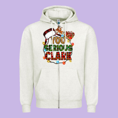 Zipper Hoodie you serious clark