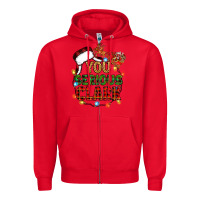 Red you serious clark Zipper Hoodie - Zillion Design Studio