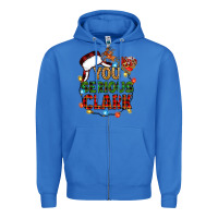 True Royal you serious clark Zipper Hoodie - Zillion Design Studio