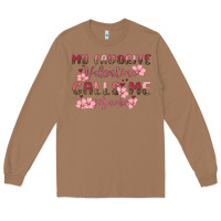 Toasted Coconut my favorite valentine calls me mama Long Sleeve Tee - MaliasSmallBusiness