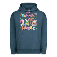 Pigment Midnight Navy every favorite bunnys nurse Urban Hoodie - MaliasSmallBusiness