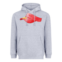 Heather Grey red softball visor fa element Heavyweight Hoodie - FaDigitalArtStudio