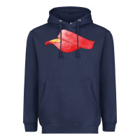 Navy red softball visor fa element Heavyweight Hoodie - FaDigitalArtStudio