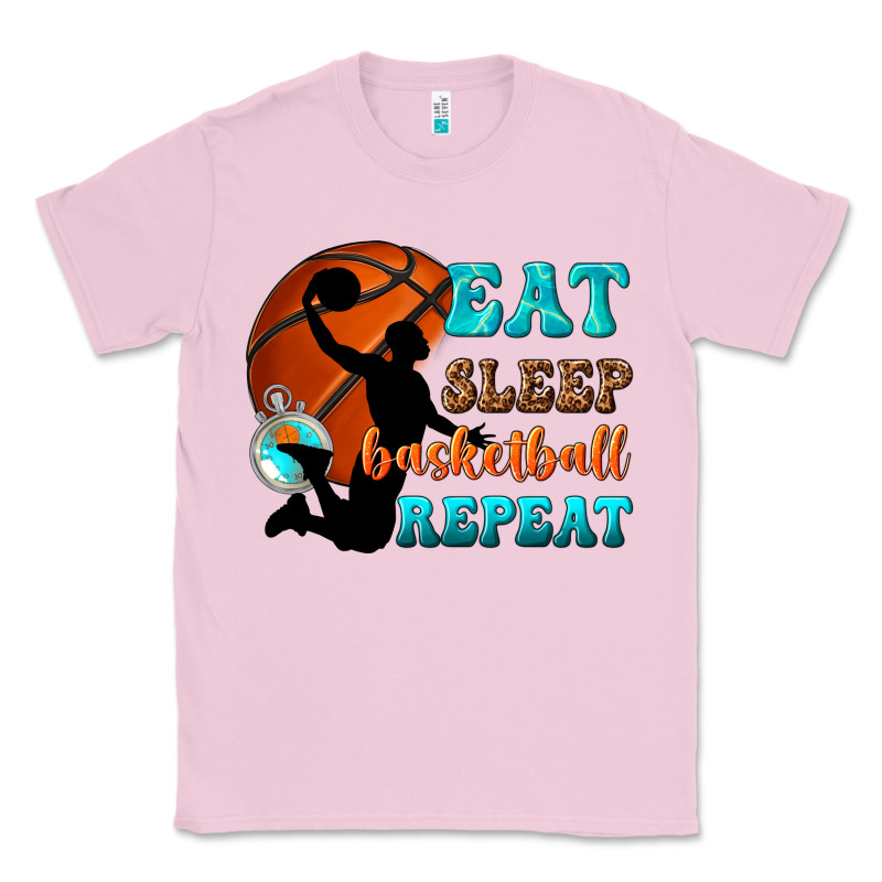 Eat Sleep Basketball Repeat Classic Tee by texasbilliewilder | Teevron