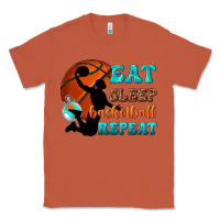 Copper eat sleep basketball repeat Classic Tee - texasbilliewilder
