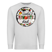Dove Grey christmas  santas favourite Premium Sweatshirt - AdoDesignShop