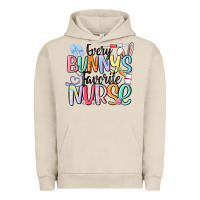 Pigment French Oak every bunny's favorite nurse Urban Hoodie - MaliasSmallBusiness