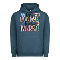 Pigment Midnight Navy every bunny's favorite nurse Urban Hoodie - MaliasSmallBusiness