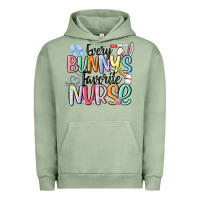 Pigment Oil Green every bunny's favorite nurse Urban Hoodie - MaliasSmallBusiness
