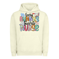 Pigment Pistachio every bunny's favorite nurse Urban Hoodie - MaliasSmallBusiness