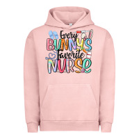 Pigment Salmon every bunny's favorite nurse Urban Hoodie - MaliasSmallBusiness