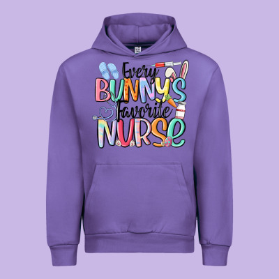 Every Bunny's Favorite Nurse Urban Hoodie Designed By Maliassmallbusiness