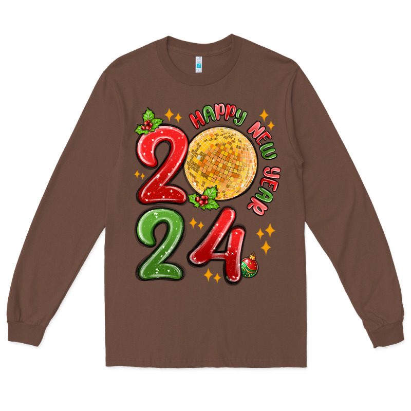 Happy New Year 2024 Long Sleeve Tee by MaliasSmallBusiness | Teevron