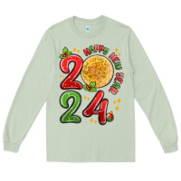 Matcha happy new year 2024 Long Sleeve Tee - MaliasSmallBusiness