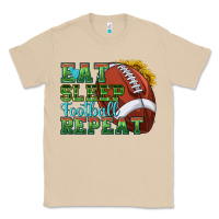Mushroom eat sleep football repeat Classic Tee - texasbilliewilder