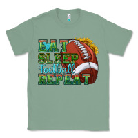 Sage eat sleep football repeat Classic Tee - texasbilliewilder