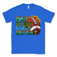 True Royal eat sleep football repeat Classic Tee - texasbilliewilder