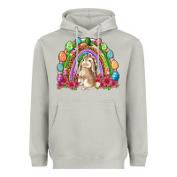 Moon Dust Easter rainbow Bunny Easter Day Heavyweight Hoodie - Neo Western