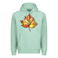 Seafoam withered leaf Premium Hoodie - BarkalooDesign