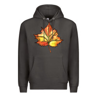 Smoke withered leaf Premium Hoodie - BarkalooDesign