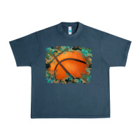 Midnight Navy sports basketball background Urban Heavy Tee - Artiststas