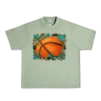 Oil Green sports basketball background Urban Heavy Tee - Artiststas