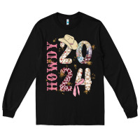 Black howdy 2024 Long Sleeve Tee - MaliasSmallBusiness