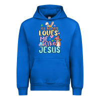 Cobalt no bunny loves me like jesus Urban Hoodie - MaliasSmallBusiness