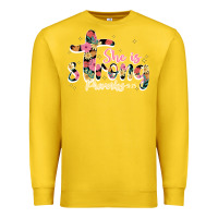Lemon she is strong proverbs 31 25 Premium Sweatshirt - JahusDesignShop