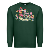 Sports Green she is strong proverbs 31 25 Premium Sweatshirt - JahusDesignShop