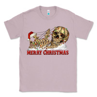 Lilac Merry christmas skeleton Classic Tee - RanaPortraitStore