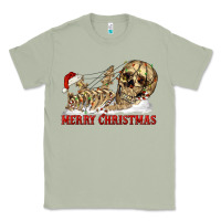 Matcha Merry christmas skeleton Classic Tee - RanaPortraitStore